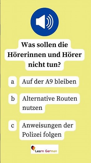 A2 Hörtraining | Übung 2 | Real-Life German Listening | Deutsch lernen