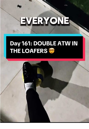 Double ATW… IN THE LOAFERS AGAIN 🤯 Quick welcome to everyone from the @Two Touch King vid 👋 Just training for the rematch 👀 Let me know what you want to see next! ⚽ 🔥 👇🏽 #footballchallenge #1vs1 #streetfootball #twotouch #footballtiktok