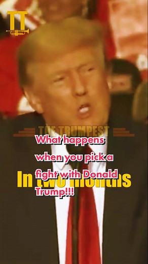What happens when you pick a fight with Donald Trump!! #tiktok #fypシ゚viral #trend #today #republican #conservative #trumpistheman #viral #fypシ #fyp #trumpist #trumpforever #trump2024 #trump #viraltiktok #trumpismypresident @donald_newshd @the.trumpest @trumpfor.ever