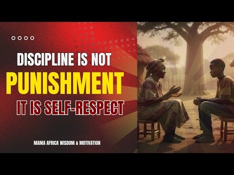 Discipline Is Not Punishment, It Is Self Respect | Mama Africa Wisdom & Motivation