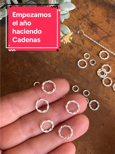 Tutorial de Cadena de Plata con Alambre Entorchado