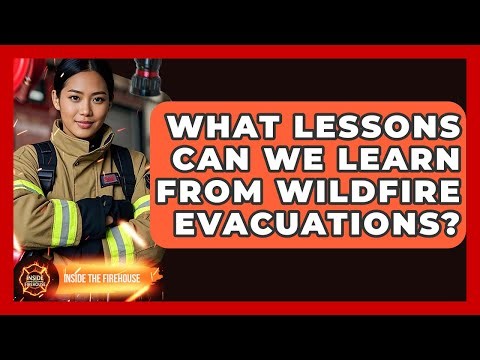 What Lessons Can We Learn From Wildfire Evacuations? - Inside the Firehouse
