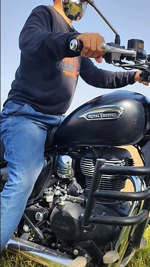 New 2025 Royal Enfield Meteor 350 Mileage Review Short Video |