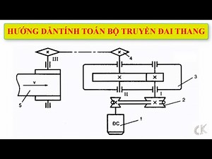 Đồ án chi tiết - Hướng dẫn tinh toán bộ truyền đai thang. Ví dụ 4.1 - sách Cơ sở thiết kế máy.