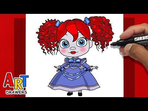 How To DRAW POPPY DOLL - Poppy Playtime 5