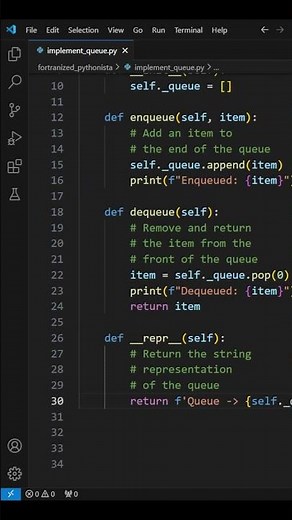 How To Implement A Queue #python