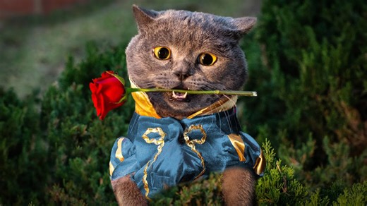 Romeo and Juliet retold as a heartwarming cat romance