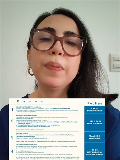 ¿Quieres entrar a la UNAH por 1ra vez? Info de Tutorías para Medicina