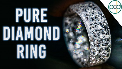 Last week I set out to make a ring out of Solid Diamonds (I might have used Cubic Zirconia for the video version. . .in case something went wrong the first time I didn't want to lose thousands.) | Patrick Adair Designs