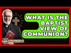 What Is The Baptist View Of Communion? - Churches Of Faith