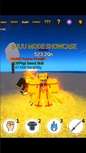 BIJUU Mode Showcase!! Anime Fighting Simulator | Endless