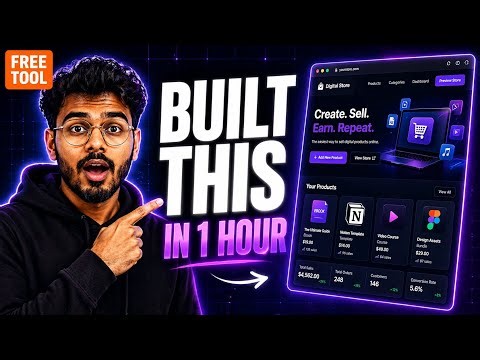 Create a Digital Product Store with AI & Canvas (Beginner Guide 2026) | Ak WebMaster Hub