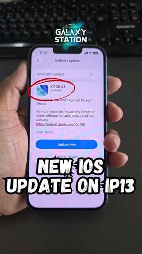 New iOS 26.3.1 Update is Here! #iphone13