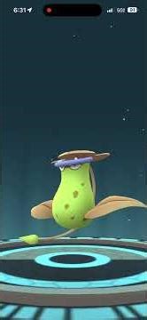 Field Research Shiny Bellsprout Encounter plus Evolution into Shiny Mega Victreebel in Pokémon Go