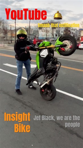 nsight Bike Pt. 886 🚲🔥 | Street Motion Continues | Jet Black We Are The People