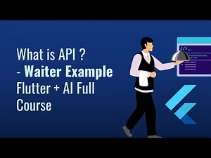 [HINDI] #31 Flutter -What is API & How It Works ? | Complete Flutter + AI Course