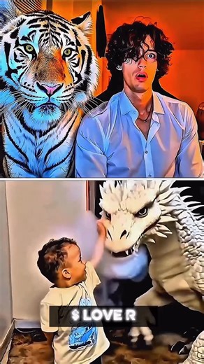 $ Love R on Instagram: "Tiger 🐅 Ai YouTube Effect YouTube Filter Tutorial"