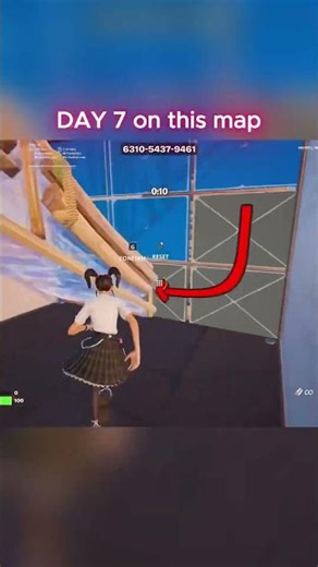 EDIT like this in only 7 DAYS with this map 😱 #fortnite #shorts