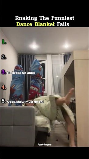Ranking Funniest Blanket Dance Fails 💃😭