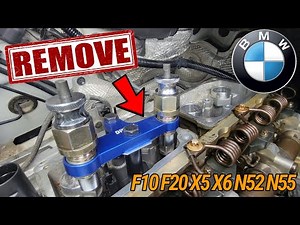 X3 Bmw 3.0L Engine D.i.Y Pulling Out all the Injectors, Must Need this Tool #repair #auto #bmw #car