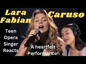 Teen Opera Singer Reacts To Lara Fabian - Caruso