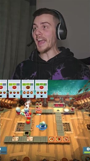 Overcooked 1-3: Full Team Meltdown in 60 Seconds #overcooked #funnygameplay #gaming