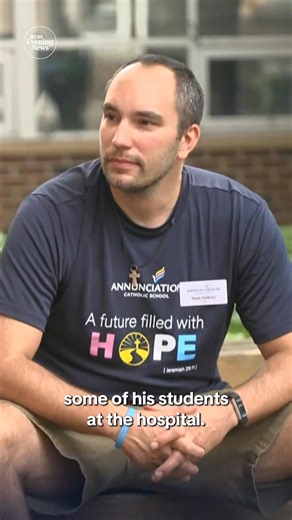 850K views · 21K reactions | Following the deadly shooting during back-to-school Mass at a Minneapolis church, Annunciation Catholic School Principal Matt DeBoer visited the victims in the hospital. "I told them that I was there, and I held the kids' hands," he told CBS News' Maurice DuBois. | CBS Evening News | Facebook