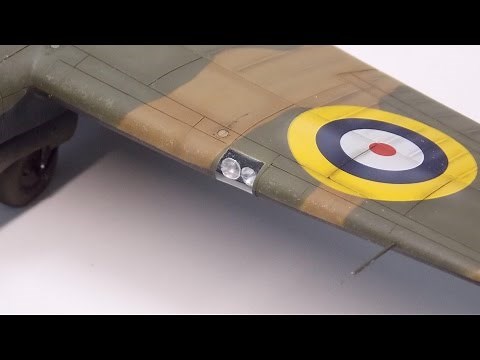 Making landing lights for scale model aircraft from scratch - video tutorial