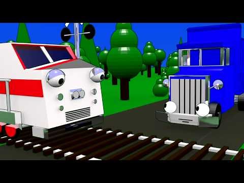 Learn Shapes with Truck and Train