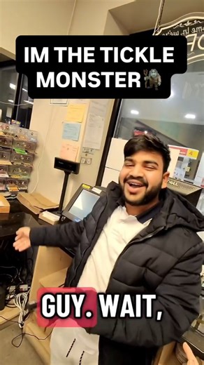 Daily Pranks on Instagram: "Tickle Monster Prank 🤣 #comedy #prank #funny #viral #explorepage"