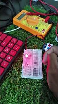 LED - Polarity concepts.. How to find positive (+) and negative (-) #educational #practical #stem