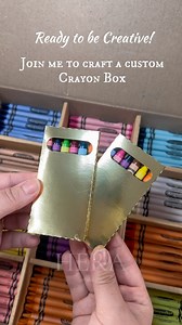 64K views · 2.1K reactions |  Get ready to bring the wow factor to custom crayon boxes! Watch as I turn basic supplies into something truly unique—perfect for any occasion. With my tips and tricks, you can create your own standout designs in no time! Comment “Crayon” to grab the template.  @cricut maker 3  Cardstock: @michaelsstores Recollection Brand #crayonbox#cricut#cricutmaker#cricuttutorial#smurfs#birthdayideas#partyfavors | Hera Signature-Designs | Facebook