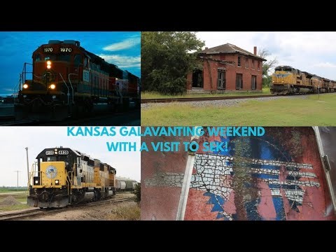 Invading Southeast Kansas & Railfanning the Hump with Rare SD40-2s Leading!