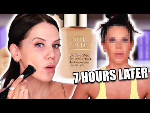 This Foundation is INSANE ... Full Day Wear Test