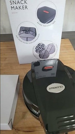 Discover Endless Snacking Possibilities with this 3-in-1 Snack Maker doughnuts brownies and waffles