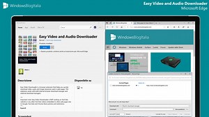 Scaricare musica e video con Easy Video and Audio Downloader per Microsoft Edge