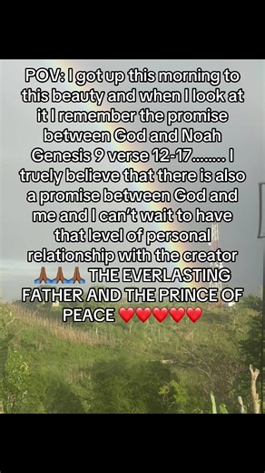 #rainbow#morningvibes#God God am still counting my blessings….. Just to wake up this morning and so grateful 🙏🏾❤️🙏🏾❤️🙏🏾❤️🙏🏾❤️🙏🏾