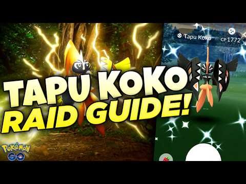 WORTHLESS LEGENDARY?? Tapu Koko Pokémon GO Raid Guide!