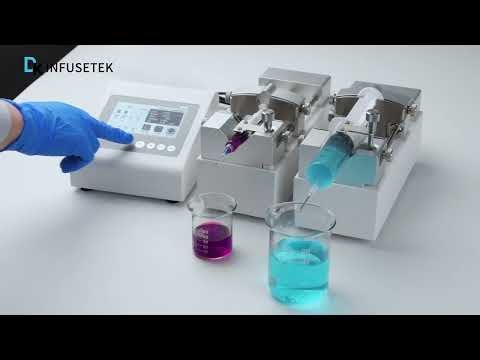 Precision Infusion Demo: DK Infusetek SPM Split Syringe Pump in Action