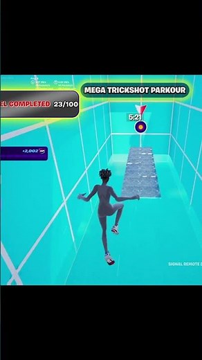 Mega Trickshot map #fortnite #fortniteclips #fortniteareny #gaming #fortnitememes #fortnitefunny