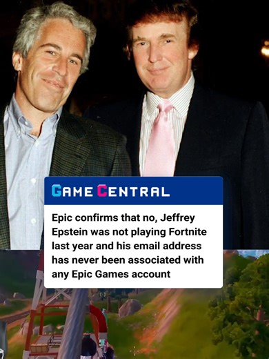 Epic Games Confirms Epstein's Fortnite Account Rumor False