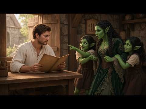 Two Orc Twin Girls Pulled Their Mom To My Table And Said: “Mom Needs A Man… Can You Help?”