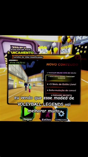 Melhorias no Voleyball Legends Para o Futuro