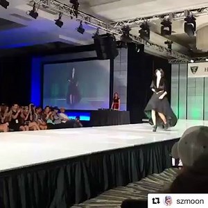 Another Patronus dress by @szmoon #happybirthdayharrypotter #Repost @szmoon with @repostapp ・・・ Video by @honeyboba of the Patronus animation in the #AlwaysDress! 177 individually wired neopixels, fiber optic fabric doe, over 1000 soldered connections, programming in Arduino and all powered by an @adafruit Flora board (as well as a handmade gown). @margaretdost modeled it to perfection and I can't believe how lucky I am to be around such wonderful friends and artists ♡♡♡ #heruniversefashionshow 