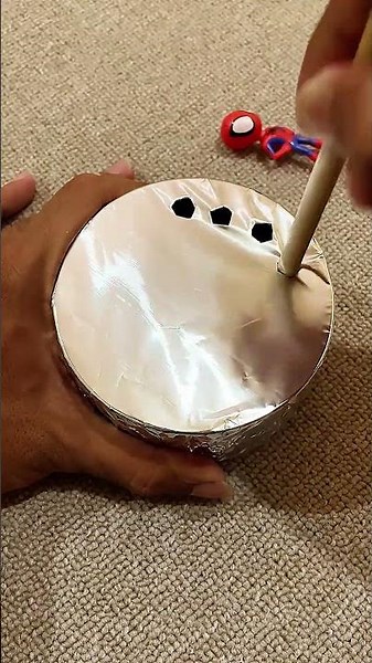 Satisfying Tiny Holes 😌 | Foil Poking ASMR #asmr #satisfying