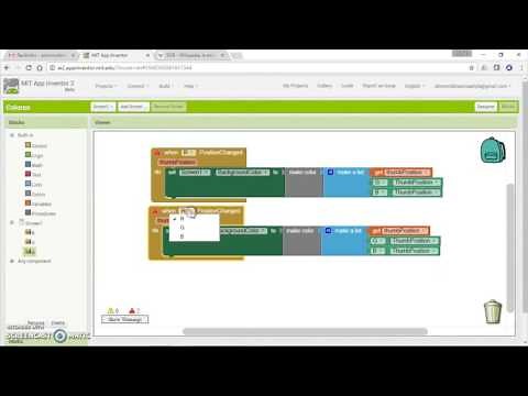 App Inventor: Sliders - Mezcla de ColoresV1