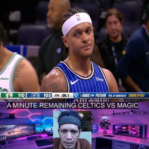 Celtics vs Magic a minute left intense 11-10-2025 | Inday Rose