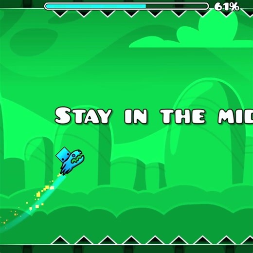 Levels Of Ship Challenge In GD [Geometry Dash Short]