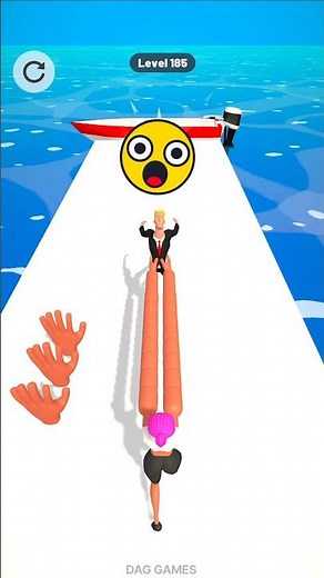 Hand Stack Run Lvl.185 #shorts #gameplay #games #gamer