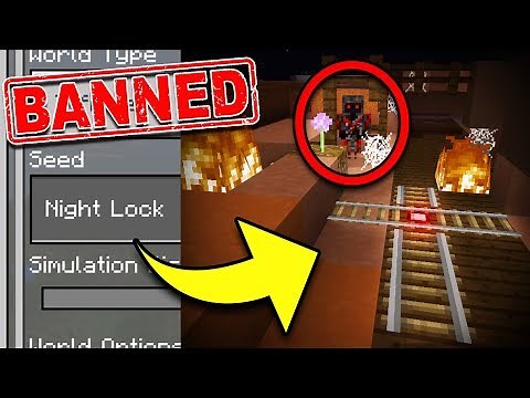 This SEED IS BANNED in Minecraft! *SCARY*